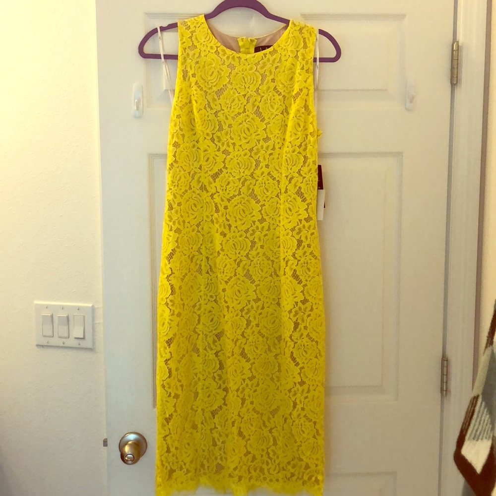 Lulus Yellow Dress size Large